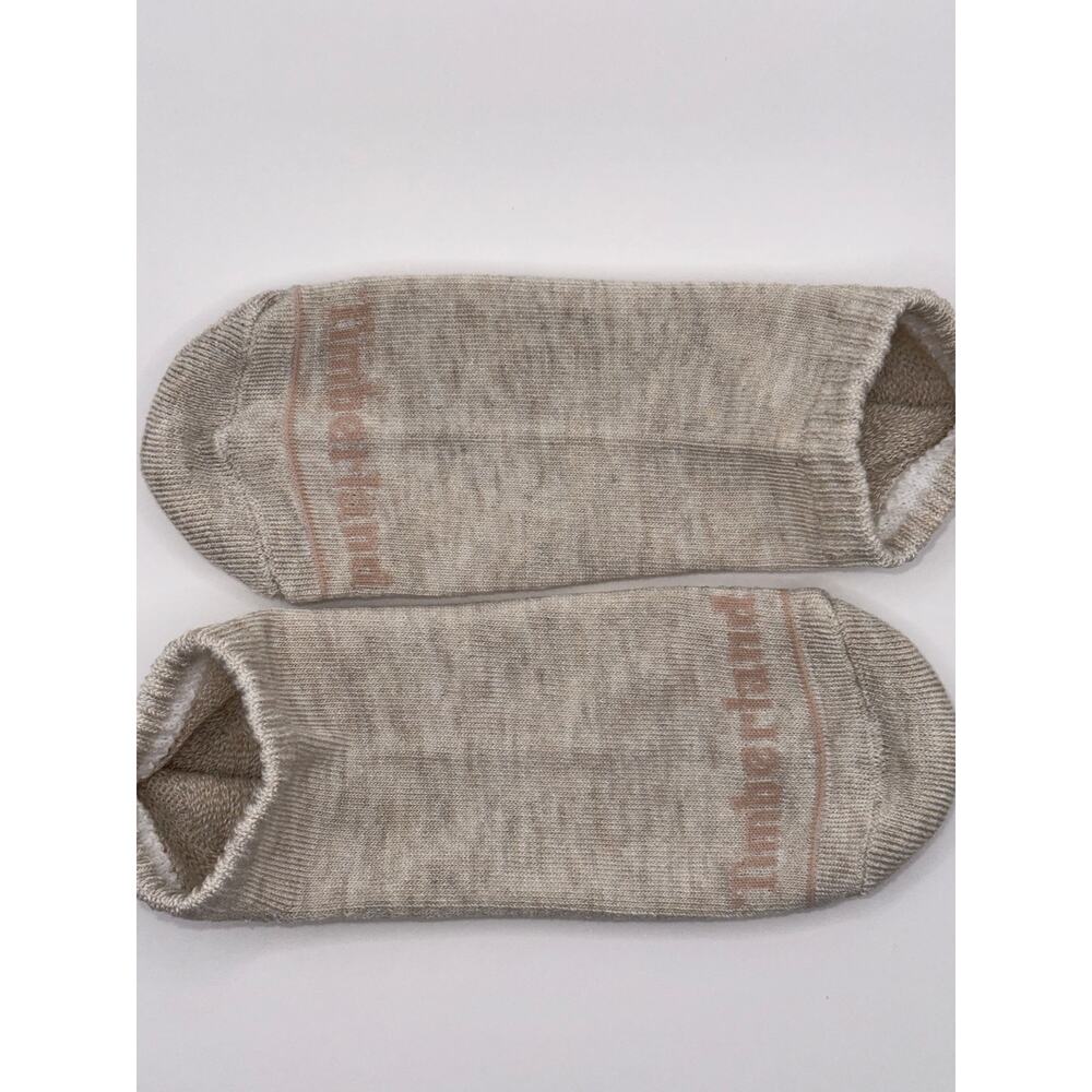 Timberland No Show Socks 6 Pairs - Full Cushion, Light Gray Medium - Picture 2 of 3